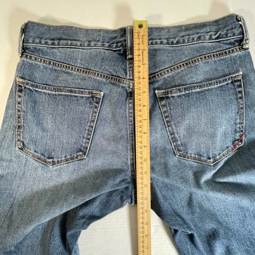Banana Republic‎ Mens Straight Fit Blue Wash Denim Jeans 32x32